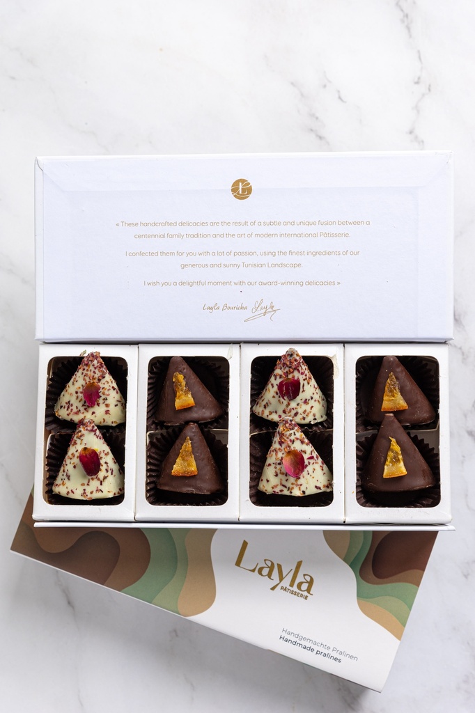 8 pieces Box : "Amour"